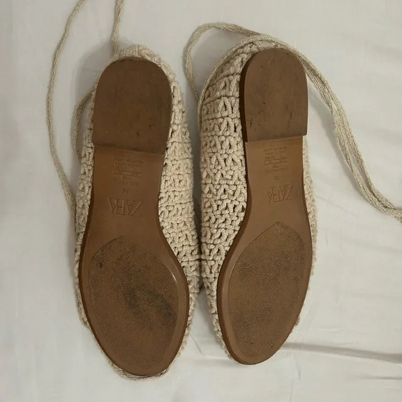 Lace up Ballet flats - Picture 3 of 4